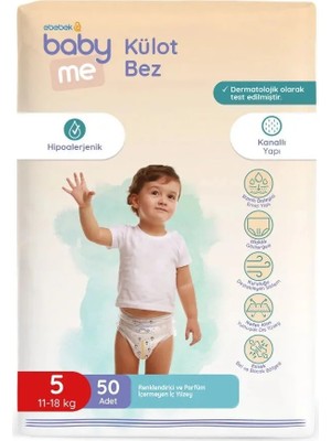 Baby Me Külot Bez Junior 5 Numara 11-18 kg – 50 Adet
