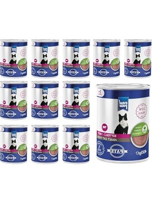 Odea Yetişkin Kedi Biftekli Pate - 400 gr x 12 Adet