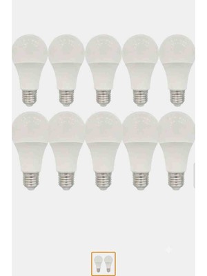 Lampist 10W LED Ampul 10 Adet E27 Duy – 900 Lümen Yüksek Işık Güçlü Ekonomik Paket Enerji Tasarruflu Ampul Seti