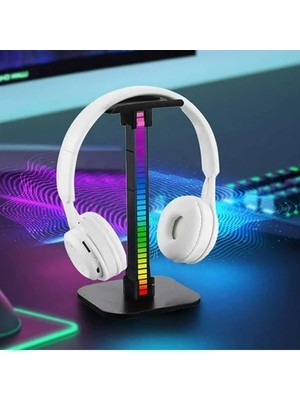 Odea Rgb Aydınlatmalı Masaüstü Oyun Kulaklık Standı, Düzenli Kullanım Için Ideal