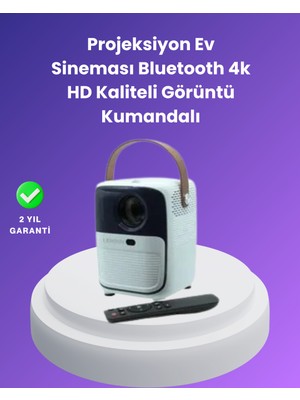 Çoklu Giriş Destekli Projektör – Hdmı, USB ve Kulaklık Bağlantı Seçenekleriyle Geniş Uyumluluk - Lisinya