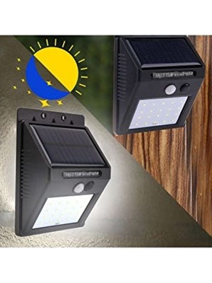 Odea Solar Güneş Enerjili 20 LED Bahçe Lambası, Şarj Olabilir