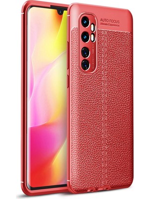 Magicool Xiaomi Mi Note 10 Lite Kılıf Auto Focus Kapak - Kırmızı