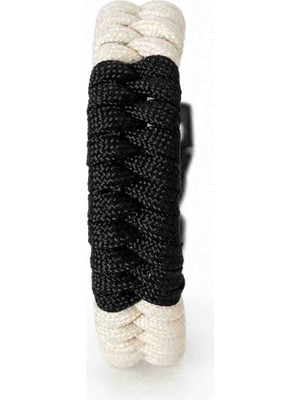 Verde Bjj White Belt Paracord Bileklik – Brazilian Jiu Jitsu Beyaz Kuşak Tasarımlı Bileklik