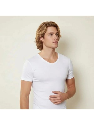 Hace Bazaar Şahinler Licralı V Yaka Atlet E072
