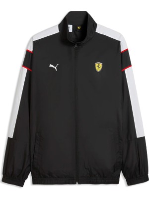 Puma Erkek Siyah Puma Ferrari Mt7 Woven Jacket Erkek Siyah Ceket