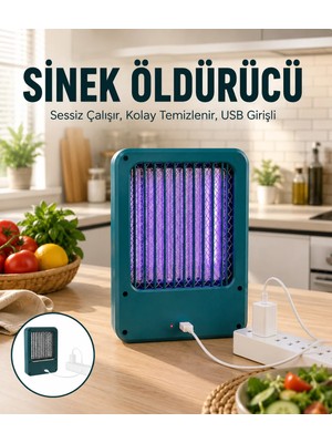 Datatek Sessiz Çalışan USB Destekli Elektrikli Sinek Öldürücü Makinesi