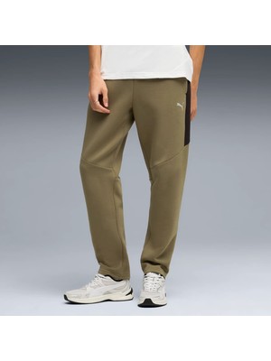 Puma Erkek Yeşil Puma Evostrıpe Pants Dk Loden Green Yeşil Erkek Eşofman Altı