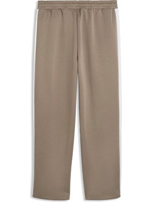 Puma Erkek Bej Puma T7 Always On Track Pants Bej Erkek Eşofman Altı