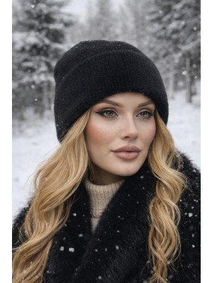 Wearflawless Katlamalı Yumoş Sakallı Triko Bere, Trend Yumoş Bere