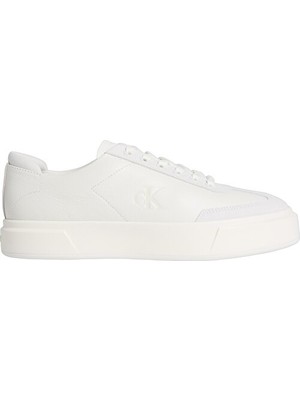 Calvin Klein Erkek Basket Cupsole Laceup Deri Sneaker