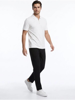 Ted Baker Beyaz Erkek Polo T-Shirt TBMRTS2042