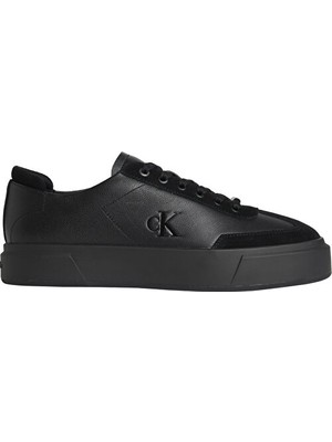 Calvin Klein Erkek Basket Cupsole Laceup Deri Sneaker