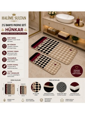 Halime Sultan Modern Dekoratif Paspas