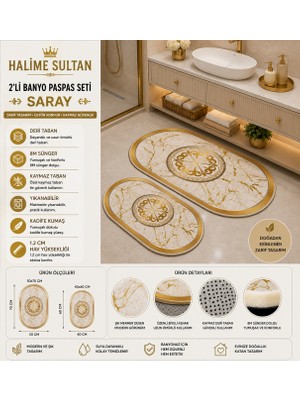 Halime Sultan Modern Dekoratif Paspas