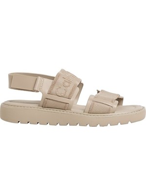 Calvin Klein Kadın Square Molded Sandalet