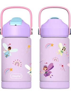 SipnJoy - FlipSip Çocuk Su Termosu | 360 ml - Fairy Sparkle