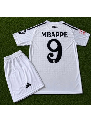 Candy Cup Real Madrid 2025/26 Yeni Sezon Kylian Mbappe Iç Saha Çocuk Forması 2'li Set