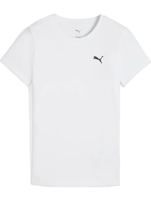 Puma Wardrobe Ess Slim Tee Beyaz Kadın T-Shirt