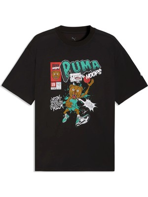 Puma Flagrant Foul Ss Tee 4 Puma Black Erkek Siyah T-Shirt & Polo