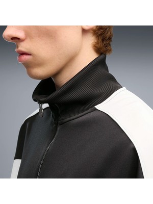 Puma Erkek Beyaz Puma T7 Track Jacket Beyaz Erkek Ceket