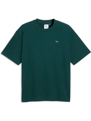Puma Graphıc Football Tee Erkek Yeşil T-Shirt & Polo
