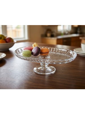Paşabahçe Elegant Ayaklı Servis Tabağı Oval