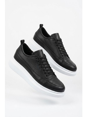 Zerenyus Axel Yüksek Kalite Alexander Model Erkek Günlük Sneaker Siyah Beyaz