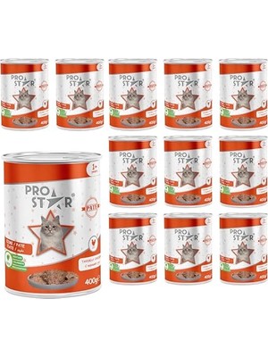 Odea Yetişkin Kedi Tavuklu Pate 400 gr x 12 Adet