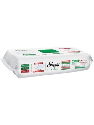 Odea Sleepy Easy Clean Beyaz Sabun Katkılı Mopa Uyumlu Yer Temizlik Havlusu&mendili 3X50 (150 Yaprak)