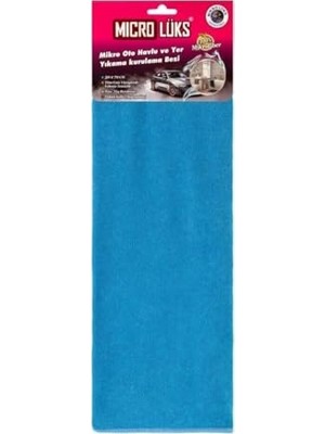 Odea Mikrofiber Bez – Oto Havlu ve Yer Kurulama Bezi, 50X60 cm | Süper Emici, Iz Bırakmayan Temizlik Bezi