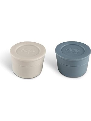 Odea Mini Sos Kapları 2'li Set - Light Gray/dusty Blue 1196816