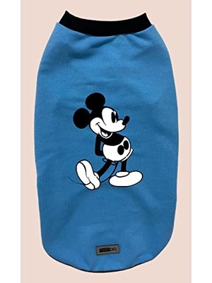 Odea Yeni Sezon Köpek ve Kedi Kıyafeti - Mavi Mickey Mouse Xs Beden