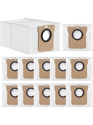 Odea Dream L10S ULTRA/L10S Pro Ultra /L10S Pro Gen2 /L10S Plus /L10 Prime /L20 ULTRA/L40 ULTRA/L50 ULTRA/D10 PLUS/X40 Ultra Için, Xiaomi X10+ X20+, 3.2l Büyük Kapasiteli Için 12 Toz Torbası