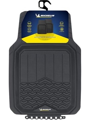 Odea Michelin MC34594 Tüm Araçlara Uyumlu 2 Parça Üniversal 3D Havuzlu Oto Paspas