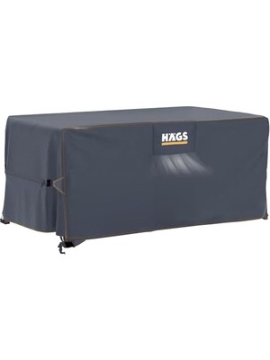 Odea Haegs Bahçe Mobilyası Örtüsü, 125X90X74CM, Ağır Hizmet Oxford Kumaş, Su Geçirmez, Dış Mekan Veranda Masa Örtüsü, Havalandırmalı Masa ve Sandalye Koruma Kılıfı