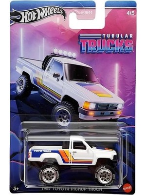 Odea Hot Wheels 1987 Toyota Kamyonet, Borulu Kamyonlar 4/5