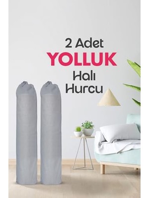 Odea Halı Hurcu, Halı Saklama Kılıfı, Halı Organizeri (Gri, Yolluk Hurcu)