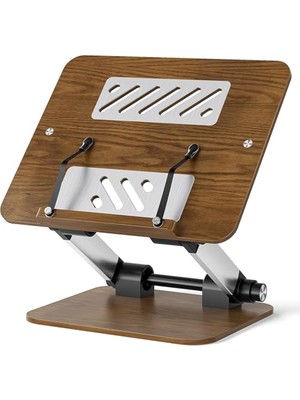 Odea Tablet ve Kitap Okuma Standı – Açısı Ayarlanabilir Katlanabilir Masaüstü Tutucu, Ergonomik Tasarım, Sağlam Alüminyum Alaşım, Ev ve Ofis Kullanımı Için Evrensel Tablet Desteği | WG58
