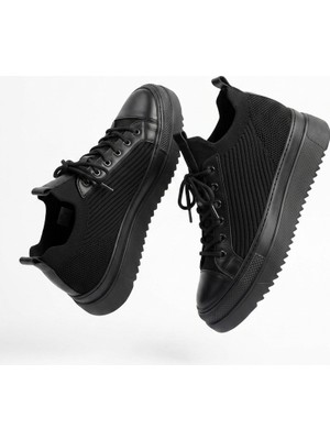Zerenyus ZRC2601 Triko Premium Comfort Erkek Ayakkabı Siyah