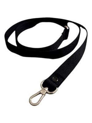 Odea Ayarlanabilir 2cm En  Kolon L Toka Çanta Sapı Askısı 120 cm (Siyah)