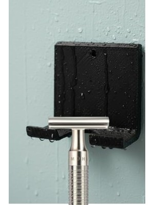 Odea Yapışkanlı Traş Bıçak Bıçağı ve Jilet Tutucu Banyo Duşakabin Traş Bıçaklık Jiletlik Organizer