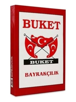 Odea Buket Türk Bayrağı Kumaş 70X105CM
