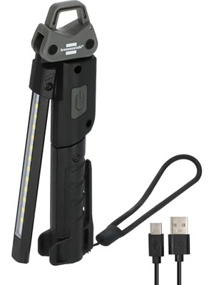 Odea Brennenstuhl Hl 400 Ac/led Pilli Atölye Lambası, Entegre Pilli (400 Lm, 3 Ayrı Açılıp Kapatılabilir Işık Kaynağı, Katlanabilir, Maksimum 6 Saat, USB C Şarj Kablosu Dahil)          [enerji Sınıfı F]
