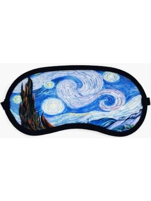 Odea Giftmoda Van Gogh Yıldızlı Gece Tasarımlı Uyku Bandı