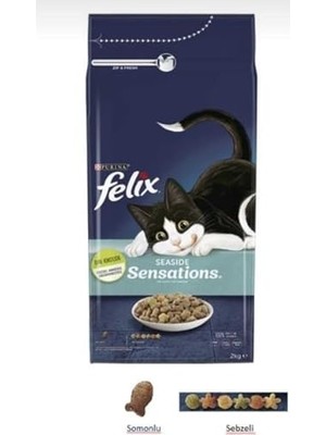 Odea Sensations Somonlu Sebzeli Kuru Kedi Sı 2kg