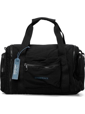 Lumberjack Spor Çantası Unisex Siyah Krkl Fonk El Gym