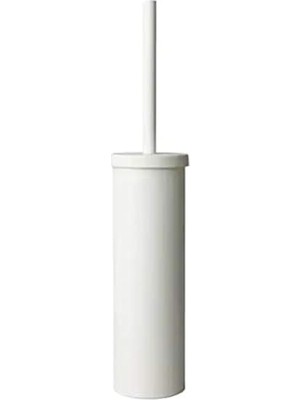 Odea Enudden Tuvalet Fırçası, Beyaz (Uzunluk: 48 cm (19") Çap: 9,7 cm (3 ¾"))