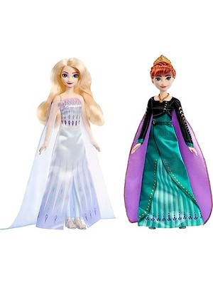 Odea Disney Frozen Disney Karlar Ükesi Prensesleri Anna ve Elsa - 2'li Paket, 3 Yaş ve Üzeri, HMK51