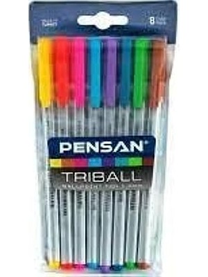 Odea Tükenmez Triball Renkli 8li